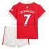 Manchester United Voetbalshirt Cristiano Ronaldo 7 Kleuters/Kids Thuis Tenue 2021-2022 Korte Mouw