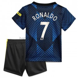 Manchester United Voetbalshirt Cristiano Ronaldo 7 Kleuters/Kids Derde Tenue 2021-2022 Korte Mouw