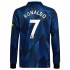 Manchester United Voetbalshirt Cristiano Ronaldo 7 Derde Tenue 2021-2022 Lange Mouw
