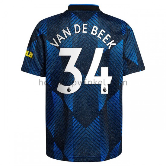 Manchester United Voetbalshirt Donny van de Beek 34 Derde Tenue 2021-2022 Korte Mouw