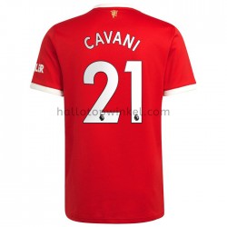 Manchester United Voetbalshirt Edinson Cavani 21 Thuis Tenue 2021-2022 Korte Mouw