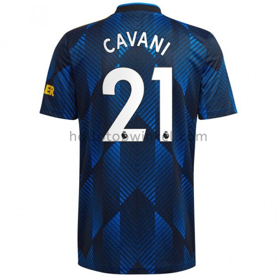 Manchester United Voetbalshirt Edinson Cavani 21 Derde Tenue 2021-2022 Korte Mouw