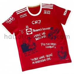 Manchester United Voetbalshirt Graffiti Thuis Tenue 2021-2022 Korte Mouw