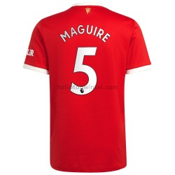 Manchester United Voetbalshirt Harry Maguire 5 Thuis Tenue 2021-2022 Korte Mouw