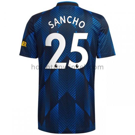 Manchester United Voetbalshirt Jadon Sancho 25 Derde Tenue 2021-2022 Korte Mouw