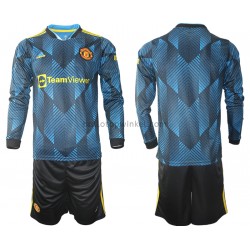 Manchester United Voetbalshirt Kleuters/Kids Derde Tenue 2021-2022 Lange Mouw