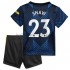 Manchester United Voetbalshirt Luke Shaw 23 Kleuters/Kids Derde Tenue 2021-2022 Korte Mouw
