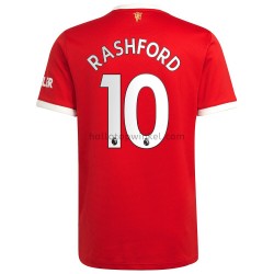 Manchester United Voetbalshirt Marcus Rashford 10 Thuis Tenue 2021-2022 Korte Mouw
