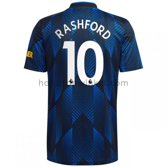 Manchester United Voetbalshirt Marcus Rashford 10 Derde Tenue 2021-2022 Korte Mouw