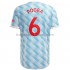 Manchester United Voetbalshirt Paul Pogba 6 Uit Tenue 2021-2022 Korte Mouw