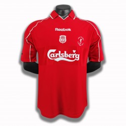 Manchester United Voetbalshirt Retro Thuis Tenue 2000-2001 Korte Mouw