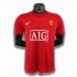 Manchester United Voetbalshirt Retro Thuis Tenue 2007-2008 Korte Mouw
