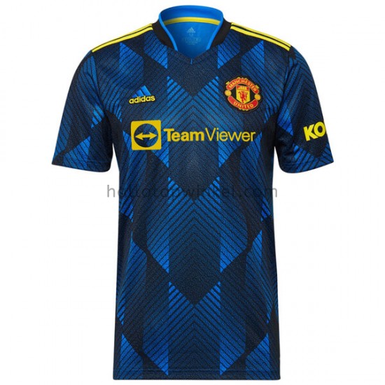 Manchester United Voetbalshirt Derde Tenue 2021-2022 Korte Mouw