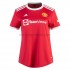Manchester United Voetbalshirt Dames Thuis Tenue 2021-2022 Korte Mouw