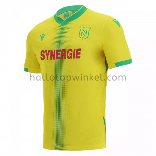 Nantes Voetbalshirt Thuis Tenue 2021-2022 Korte Mouw