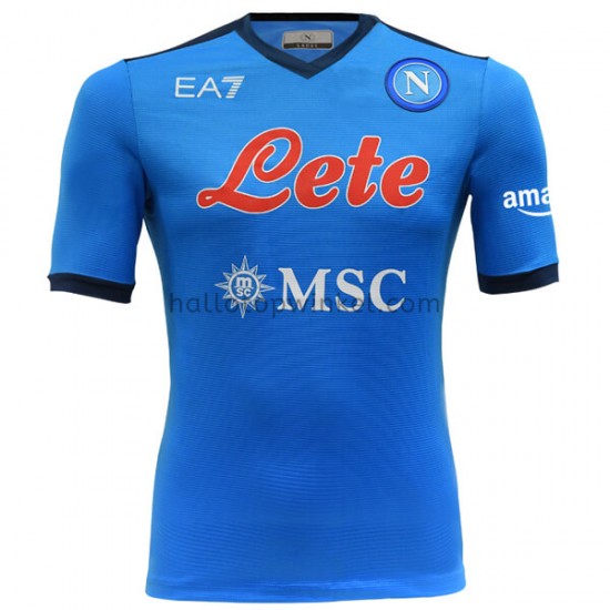 SSC Napoli Voetbalshirt Thuis Tenue 2021-2022 Korte Mouw