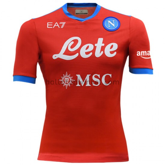 SSC Napoli Voetbalshirt Derde Tenue 2021-2022 Korte Mouw