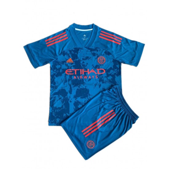 New York City Voetbalshirt FC Special Kleuters/Kids Thuis Tenue 2021-2022 Korte Mouw