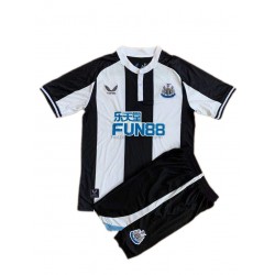 Newcastle United Voetbalshirt Kleuters/Kids Thuis Tenue 2021-2022 Korte Mouw