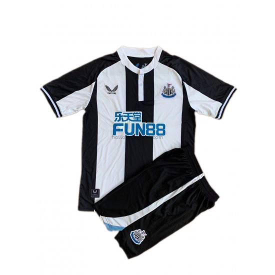 Newcastle United Voetbalshirt Kleuters/Kids Thuis Tenue 2021-2022 Korte Mouw