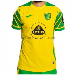 Norwich City Voetbalshirt Thuis Tenue 2021-2022 Korte Mouw