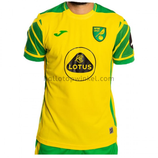 Norwich City Voetbalshirt Thuis Tenue 2021-2022 Korte Mouw