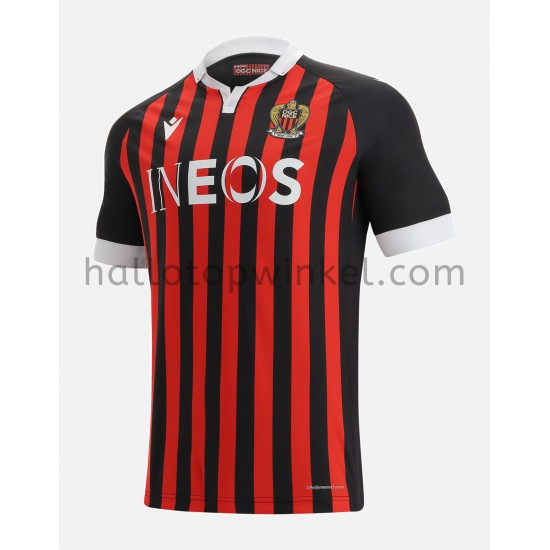 OGC Nice Voetbalshirt Thuis Tenue 2021-2022 Korte Mouw