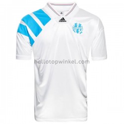 Olympique Marseille Voetbalshirt Thuis Tenue 1993 Korte Mouw