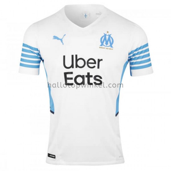Olympique Marseille Voetbalshirt Thuis Tenue 2021-2022 Korte Mouw