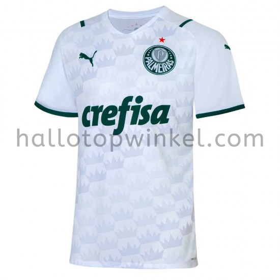 Palmeiras Voetbalshirt Uit Tenue 2021-2022 Korte Mouw