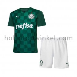 Palmeiras Voetbalshirt Kleuters/Kids Thuis Tenue 2021-2022 Korte Mouw