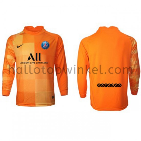 Paris Saint-Germain Voetbalshirt Doelman Thuis Tenue 2021-2022 Lange Mouw