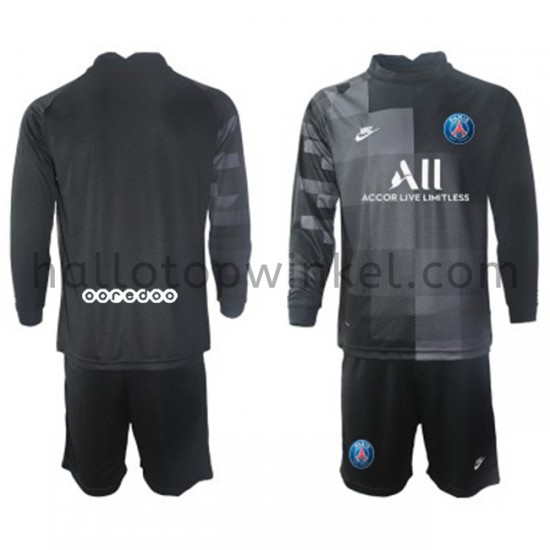 Paris Saint-Germain Voetbalshirt Doelman Kleuters/Kids Uit Tenue 2021-2022 Lange Mouw