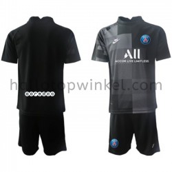 Paris Saint-Germain Voetbalshirt Doelman Kleuters/Kids Uit Tenue 2021-2022 Korte Mouw
