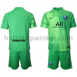 Paris Saint-Germain Voetbalshirt Doelman Kleuters/Kids Derde Tenue 2021-2022 Korte Mouw