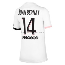 Paris Saint-Germain Voetbalshirt Juan Bernat 14 Uit Tenue 2021-2022 Korte Mouw