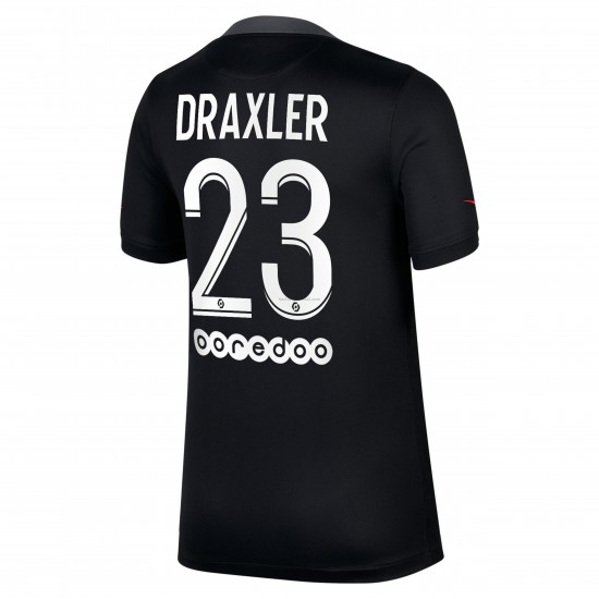 Paris Saint-Germain Voetbalshirt Julian Draxler 23 Derde Tenue 2021-2022 Korte Mouw