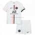 Paris Saint-Germain Voetbalshirt Kleuters/Kids Uit Tenue 2021-2022 Korte Mouw