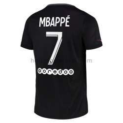 Paris Saint-Germain Voetbalshirt Kylian Mbappé 7 Derde Tenue 2021-2022 Korte Mouw