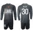 Paris Saint-Germain Voetbalshirt Lionel Messi 30 Kleuters/Kids Derde Tenue 2021-2022 Lange Mouw