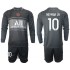 Paris Saint-Germain Voetbalshirt Neymar JR 10 Kleuters/Kids Derde Tenue 2021-2022 Lange Mouw