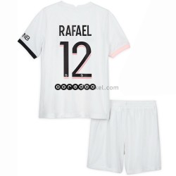 Paris Saint-Germain Voetbalshirt Rafinha 12 Kleuters/Kids Uit Tenue 2021-2022 Korte Mouw