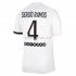 Paris Saint-Germain Voetbalshirt Sergio Ramos 4 Uit Tenue 2021-2022 Korte Mouw