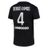 Paris Saint-Germain Voetbalshirt Sergio Ramos 4 Derde Tenue 2021-2022 Korte Mouw