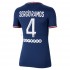 Paris Saint-Germain Voetbalshirt Sergio Ramos 4 Dames Thuis Tenue 2021-2022 Korte Mouw
