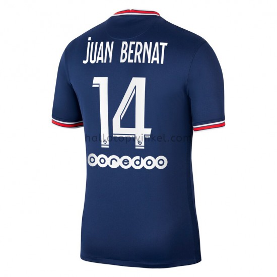Paris Saint-Germain Voetbalshirt Juan Bernat 14 Thuis Tenue 2021-2022 Korte Mouw