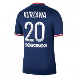 Paris Saint-Germain Voetbalshirt Layvin Kurzawa 20 Thuis Tenue 2021-2022 Korte Mouw