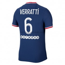 Paris Saint-Germain Voetbalshirt Marco Verratti 6 Thuis Tenue 2021-2022 Korte Mouw