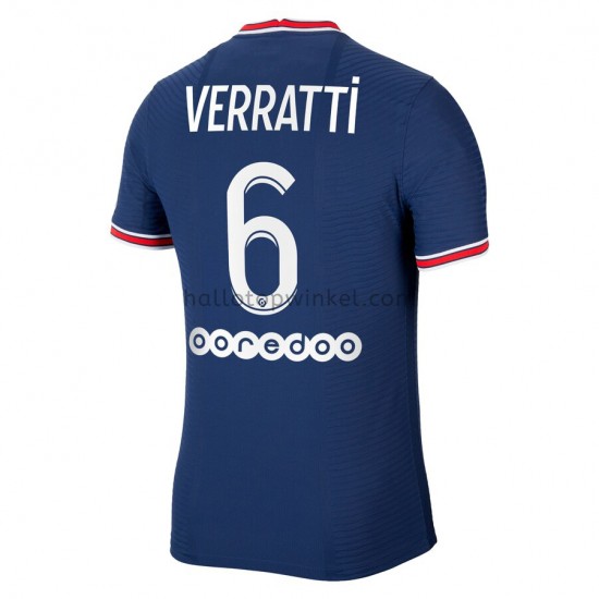 Paris Saint-Germain Voetbalshirt Marco Verratti 6 Thuis Tenue 2021-2022 Korte Mouw