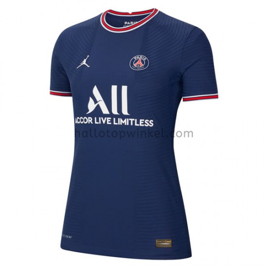 Paris Saint-Germain Voetbalshirt Dames Thuis Tenue 2021-2022 Korte Mouw